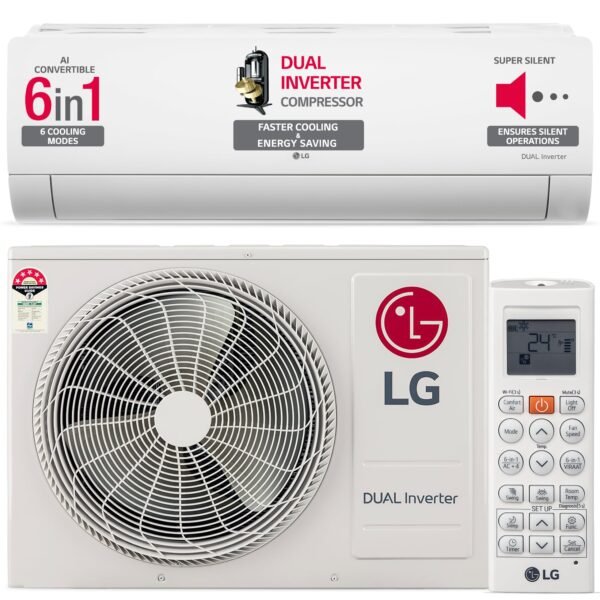 LG 1.5 Ton Split AC 2025 model US Q19KNZE1 - Image 3