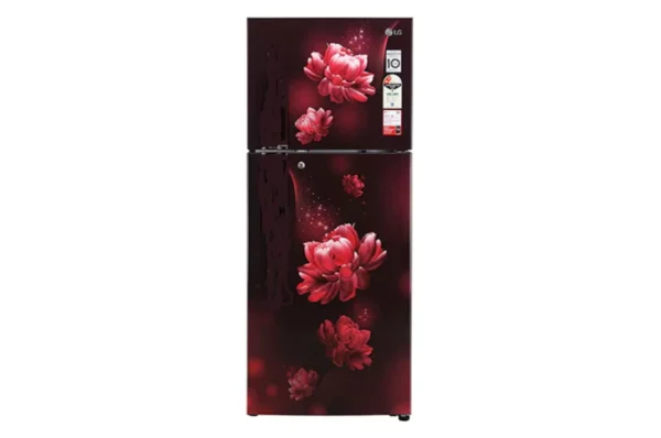 LG Frost Free GL-S292SRWY 240 Liters RED WATER LILY