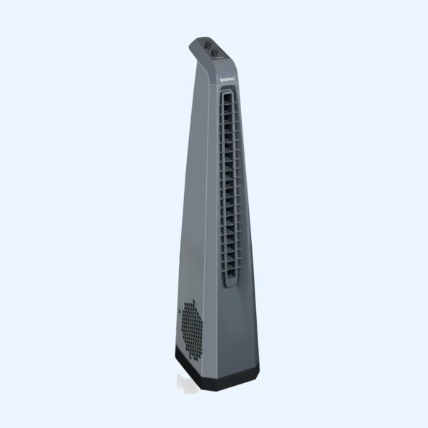 Symphony Surround Bladeless 25 ft Air Throw 650 m3/hr Air Delivery Tower Fan (Powerful Air Throw, Dark Grey) - Image 11